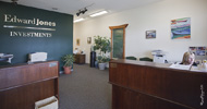 <strong>Ad Photos</strong><br /> Bob Wheat of the Edward Jones office in Fort Bragg has this photo of his office on file for web sites and other uses to advertise his services.